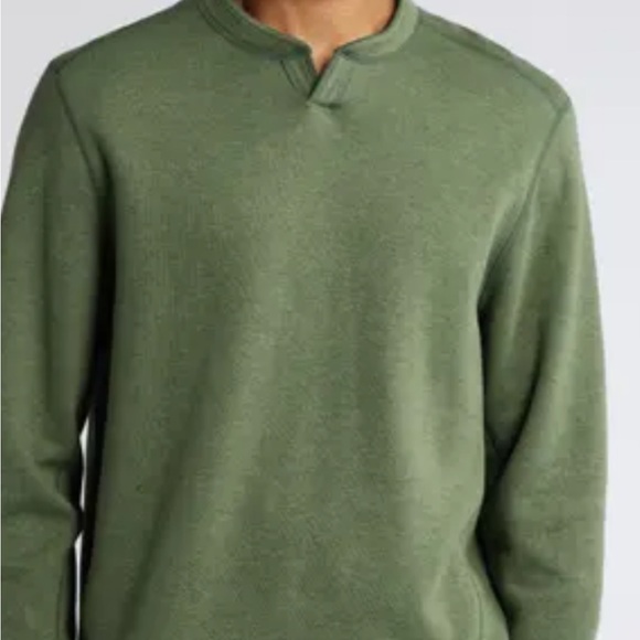 Tommy Bahama Men's New flip Revesible Green Sweater - Picture 1 of 10